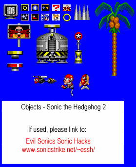 Sonic The Hedgehog 2 Sprites!!!